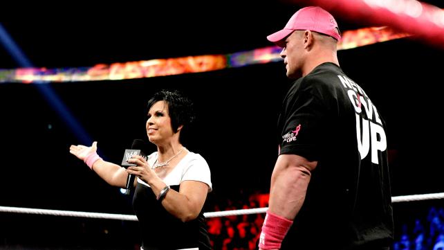 WWE Hell in a Cell - Photos - Vickie Guerrero, John Cena