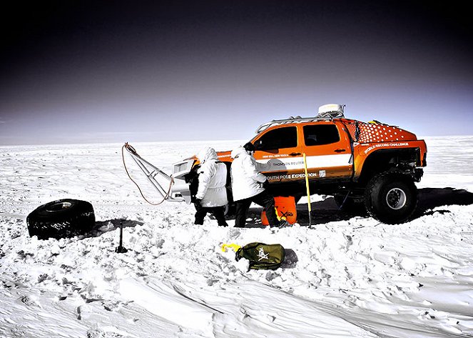 Najťažšia jazda na svete - Jazda k južnému pólu - Z filmu