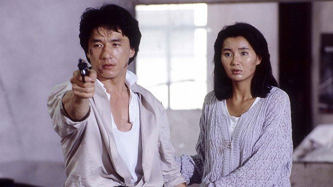 Jing cha gu shi 2 - Van film - Jackie Chan, Maggie Cheung