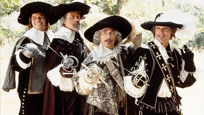 The Return of the Musketeers - Van film - Michael York, Oliver Reed, Frank Finlay, Richard Chamberlain