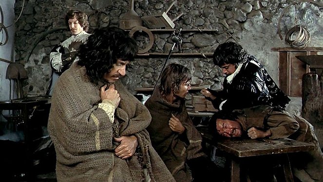 Os Quatro Mosqueteiros: A vingança de Milady - Do filme - Richard Chamberlain, Frank Finlay, Oliver Reed