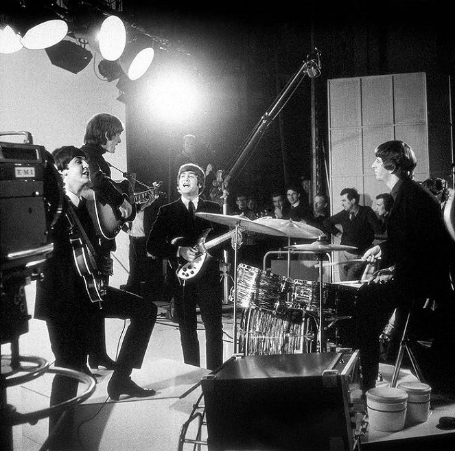 Egy nehéz nap éjszakája - Filmfotók - Paul McCartney, George Harrison, John Lennon, Ringo Starr