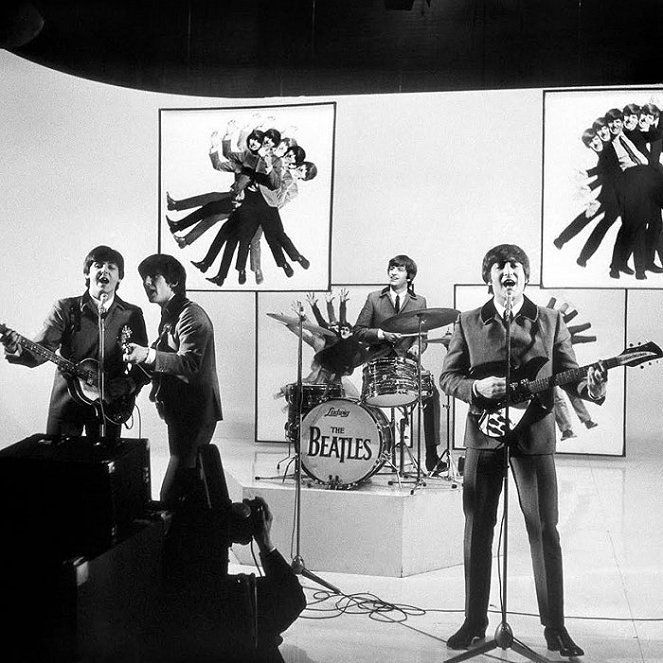Egy nehéz nap éjszakája - Filmfotók - Paul McCartney, George Harrison, Ringo Starr, John Lennon