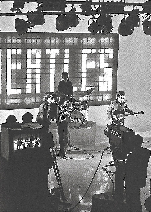 Os quatro Cabeleiras do Após-Calipso - Do filme - Paul McCartney, George Harrison, Ringo Starr, John Lennon