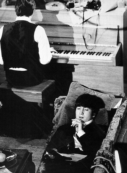 The Beatles - A Hard Day's Night - Filmfotos - John Lennon