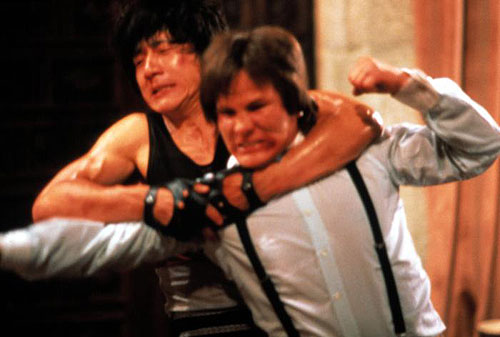 Kuai can che - Do filme - Jackie Chan, Benny Urquidez