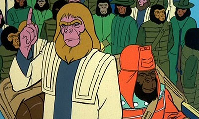 Return to the Planet of the Apes - Van film