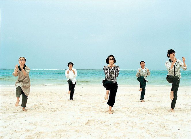 Megane (Gläser) - Filmfotos - Masako Motai, Ryō Kase, Satomi Kobayashi, Ken Mitsuishi, Mikako Ichikawa