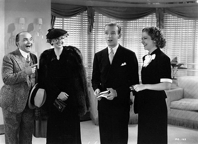 Svět valčíků - Z filmu - Victor Moore, Helen Broderick, Fred Astaire, Betty Furness