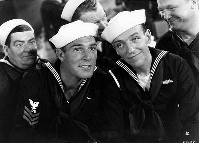 Sigamos la flota - De la película - Randolph Scott, Fred Astaire