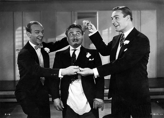 Fred Astaire, Luis Alberni, Randolph Scott
