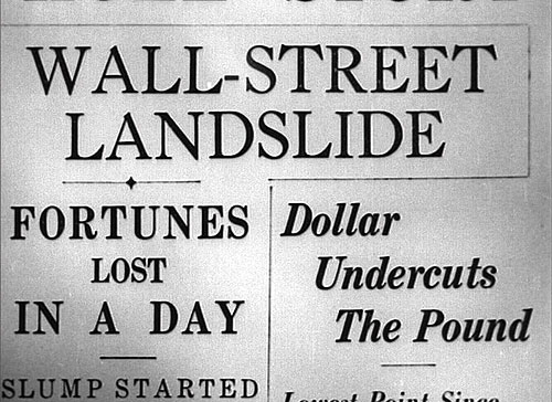 1929: A nagy gazdasági válság - Filmfotók