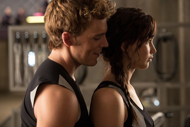The Hunger Games: Catching Fire - Photos - Sam Claflin, Jennifer Lawrence
