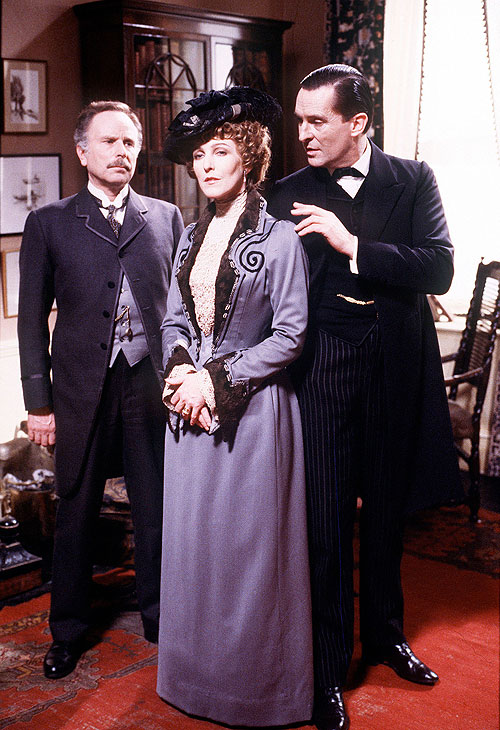 Sherlock Holmes visszatér - Filmfotók - Edward Hardwicke, Jeremy Brett