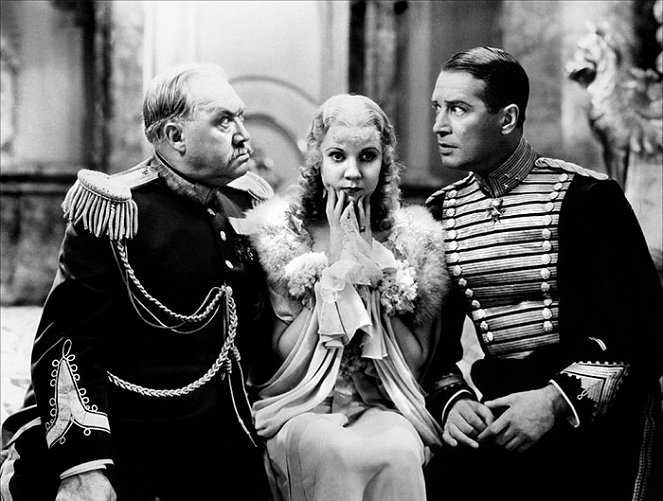 Veselá vdova - Z filmu - George Barbier, Una Merkel, Maurice Chevalier