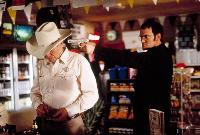 Alkonyattól pirkadatig - Filmfotók - Michael Parks, Quentin Tarantino