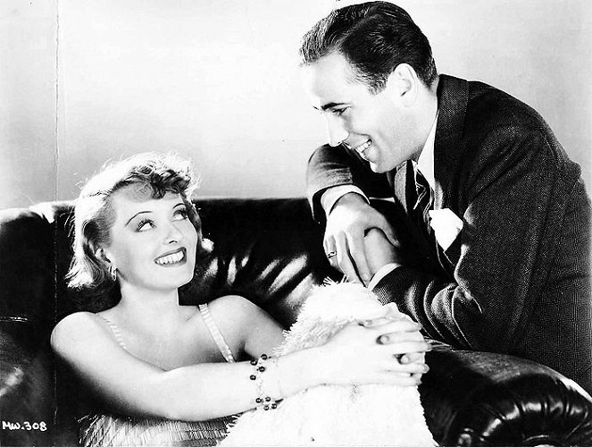 Poznamenaná žena - Z filmu - Bette Davis, Humphrey Bogart