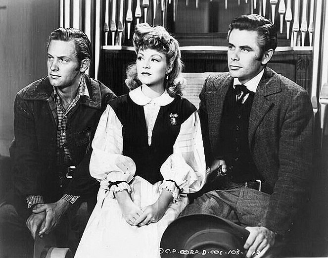 Texas - Van film - William Holden, Claire Trevor, Glenn Ford