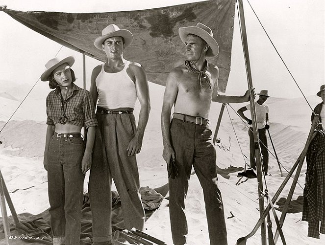 Les Aventuriers du désert - Film - Ella Raines, William Bishop, Randolph Scott