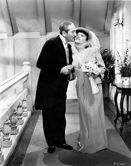 Papá se casa - De la película - Adolphe Menjou, Gloria Swanson
