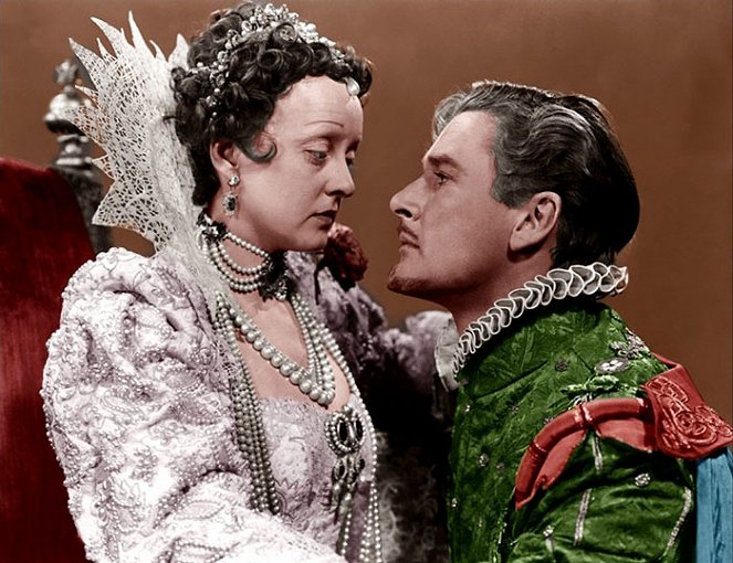 La vida privada de Elisabeth y Essex - De la película - Bette Davis, Errol Flynn