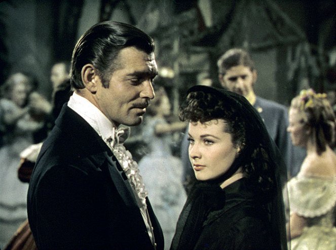 Odviate vetrom - Z filmu - Clark Gable, Vivien Leigh