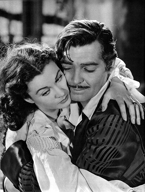 Lo que el viento se llevó - De la película - Vivien Leigh, Clark Gable