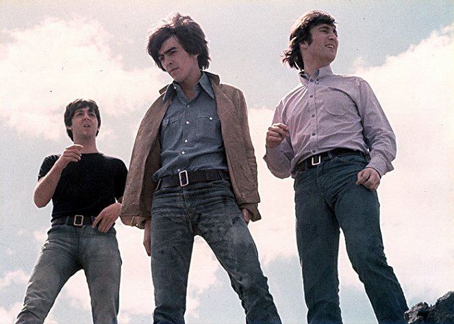 Segítség! - Filmfotók - Paul McCartney, George Harrison, John Lennon