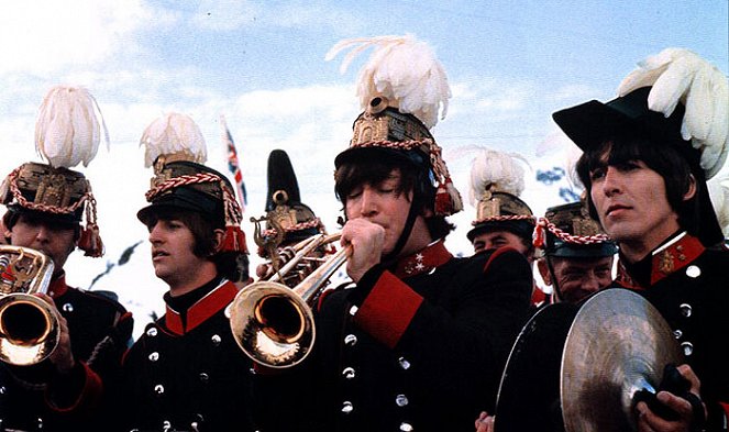 Segítség! - Filmfotók - Paul McCartney, Ringo Starr, John Lennon, George Harrison