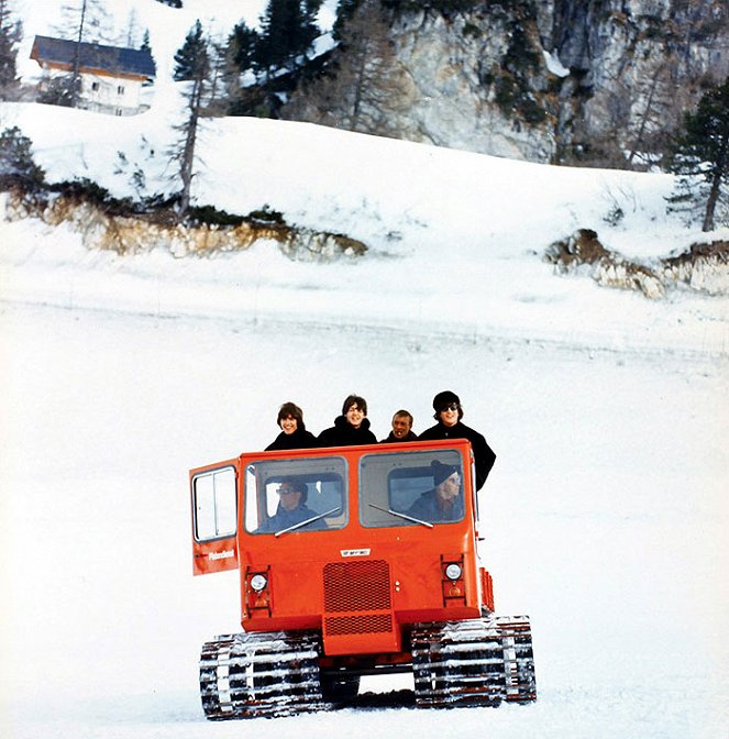 Segítség! - Filmfotók - George Harrison, Paul McCartney, John Lennon