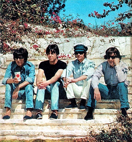 Segítség! - Filmfotók - George Harrison, Paul McCartney, Ringo Starr, John Lennon