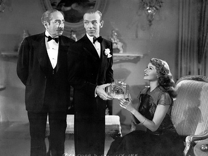 Bailando nace el amor - De la película - Adolphe Menjou, Fred Astaire, Rita Hayworth