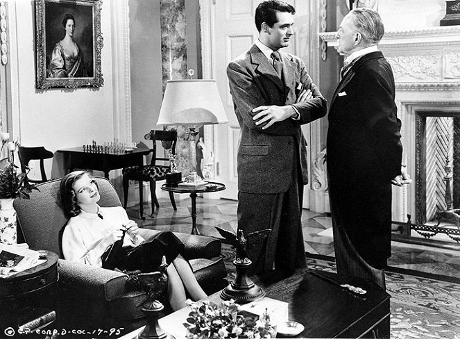 Vivir para gozar - De la película - Katharine Hepburn, Cary Grant, Henry Kolker