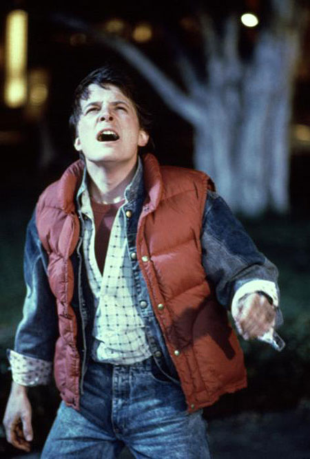 Regresso ao Futuro - Do filme - Michael J. Fox