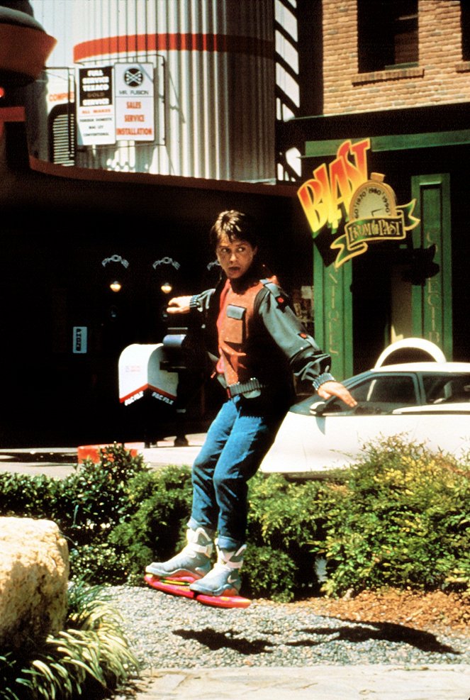 Back to the Future Part II - Van film - Michael J. Fox