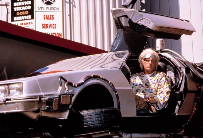 Back to the Future Part II - Van film - Christopher Lloyd