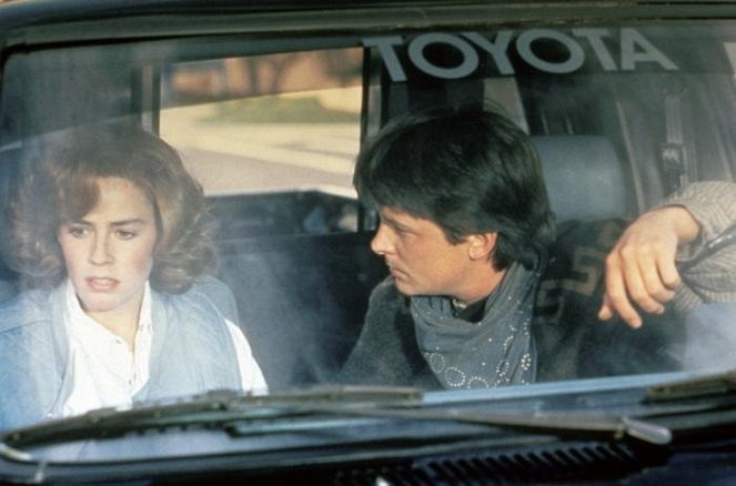 Back to the Future Part III - Van film - Elisabeth Shue, Michael J. Fox