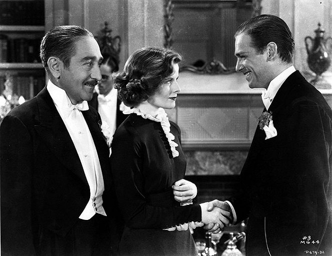 Gloria de un día - De la película - Adolphe Menjou, Katharine Hepburn, Douglas Fairbanks Jr.