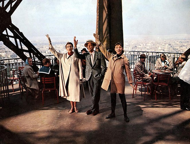 Ein süßer Fratz - Filmfotos - Kay Thompson, Fred Astaire, Audrey Hepburn