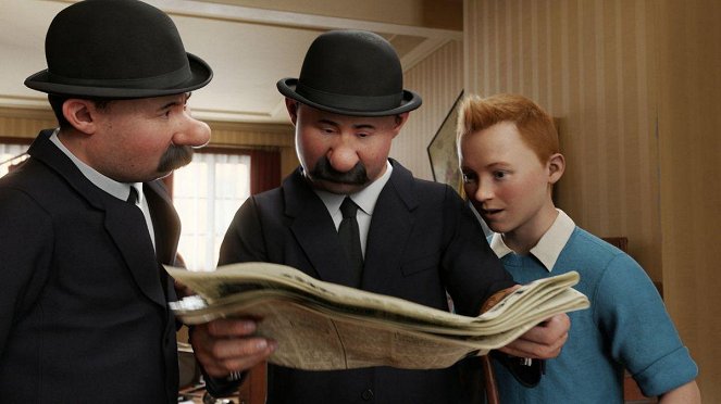 Tintinove dobrodružstvá - Z filmu