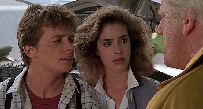 Back to the Future - Van film - Michael J. Fox, Claudia Wells