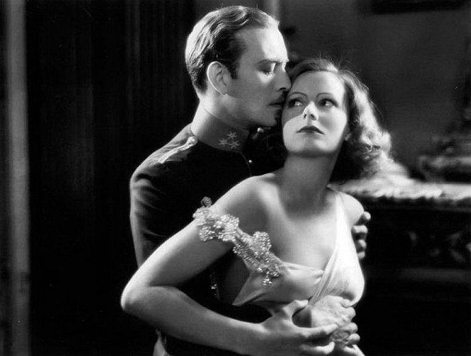 Dáma z lože č. 13 - Z filmu - Conrad Nagel, Greta Garbo
