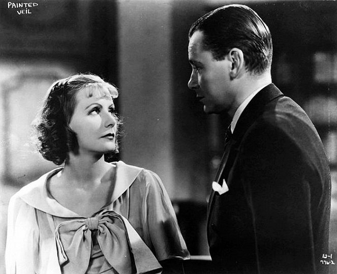 Kirjava huntu - Kuvat elokuvasta - Greta Garbo, Herbert Marshall