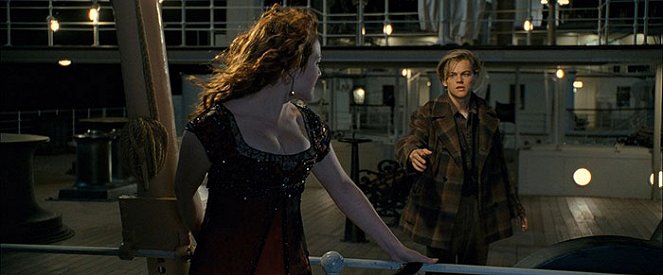 Titanic - Do filme - Kate Winslet, Leonardo DiCaprio