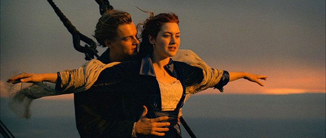 Titanic - Filmfotos - Leonardo DiCaprio, Kate Winslet
