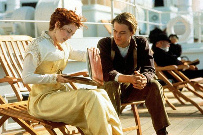 Titanic - Filmfotos - Kate Winslet, Leonardo DiCaprio