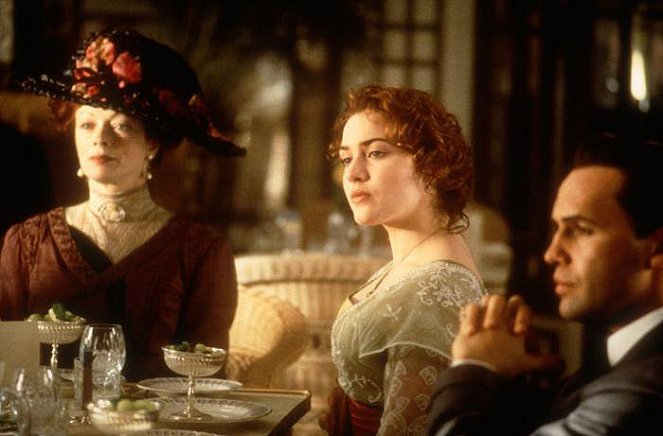 Titanic - De la película - Frances Fisher, Kate Winslet, Billy Zane