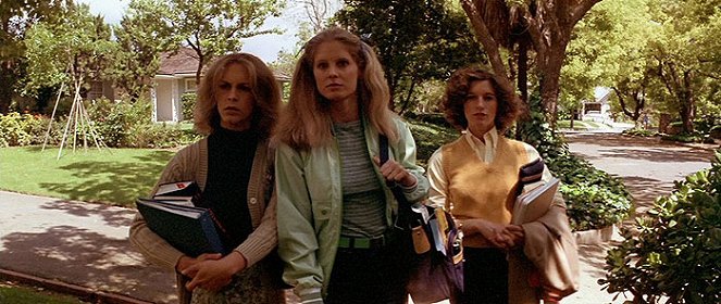 Halloween - Z filmu - Jamie Lee Curtis, P. J. Soles, Nancy Kyes