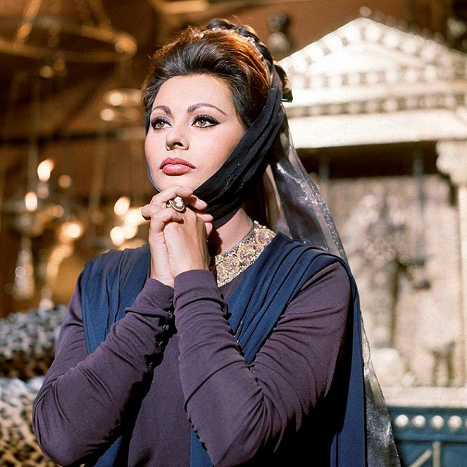 A Queda do Império Romano - Do filme - Sophia Loren