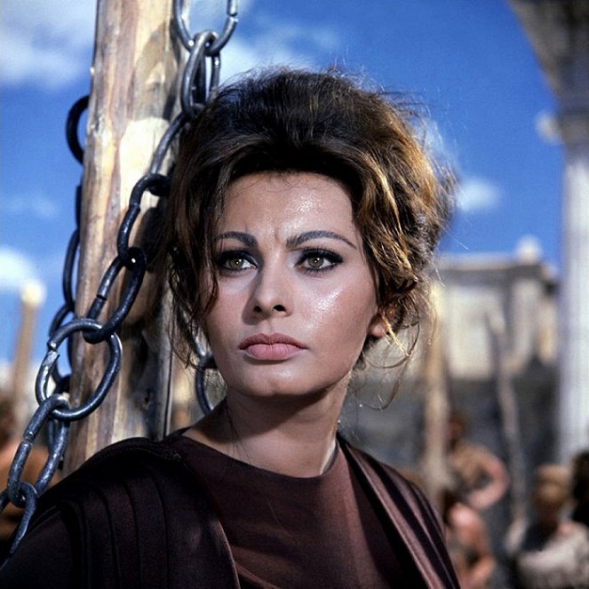 Upadek Cesarstwa Rzymskiego - Z filmu - Sophia Loren